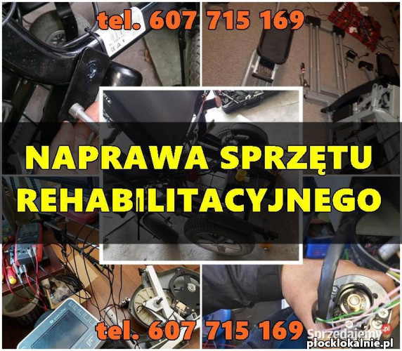 Naprawa, serwis sprzętu medycznego, rehabilitacyjnego Warszawa Konstancin